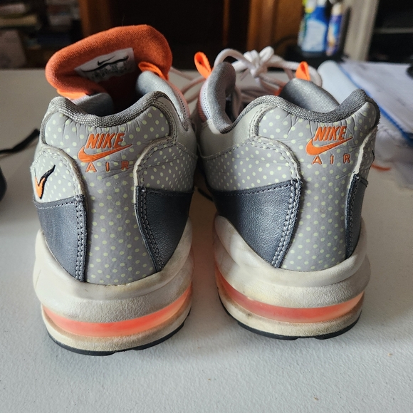 Nike Air Max 95 WM (Grey / Orange / Storm) Running [336620-003] Womens - Picture 6 of 9